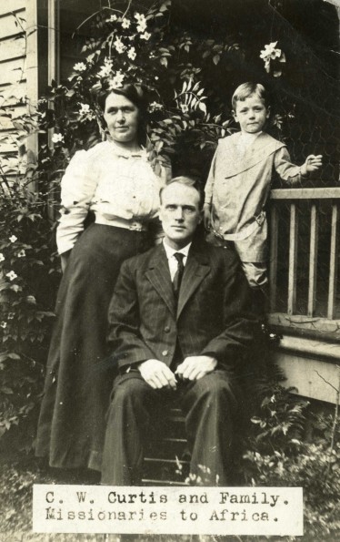 Claude Wilmer Curtis and family