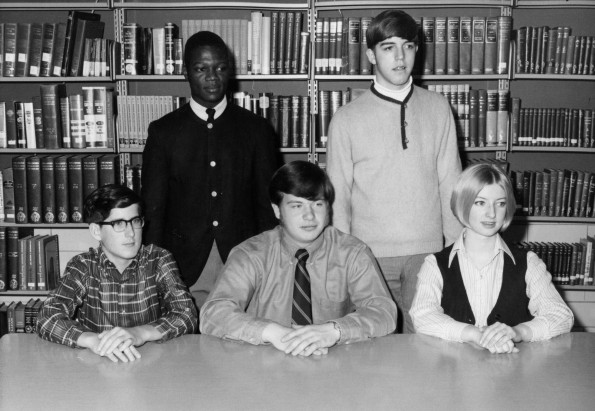 Andrews Academy student association officers, 1969-1970