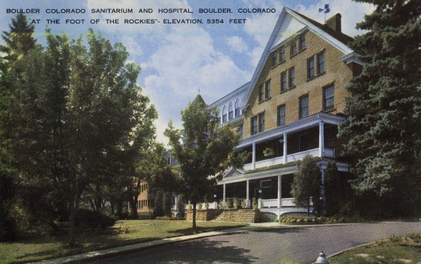Boulder Colorado Sanitarium and Hospital