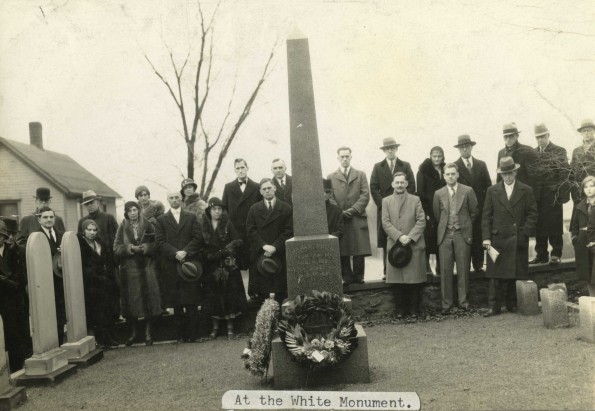 1931 Memorial Service at the White Monument