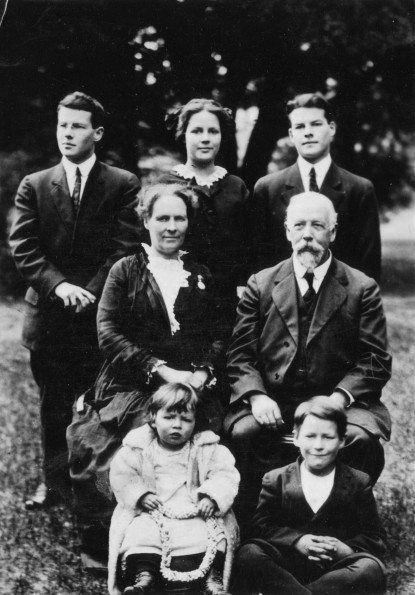 William C. White and family