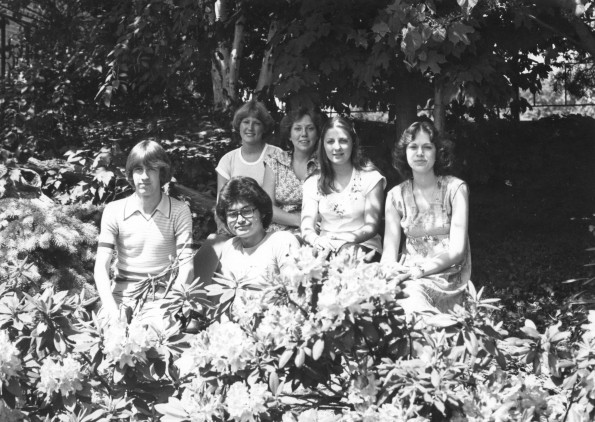Andrews Academy student association officers, 1978-1979