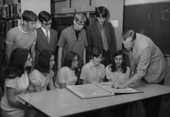 Andrews Academy student missionary, 1970