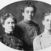 Alice E. Crandall with two sisters