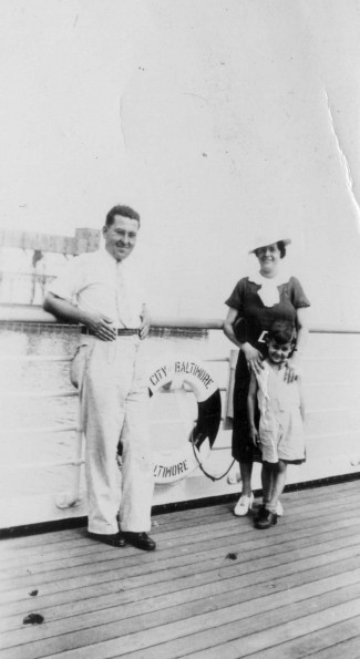 Prescott B. Fairchild and family in Baltimore