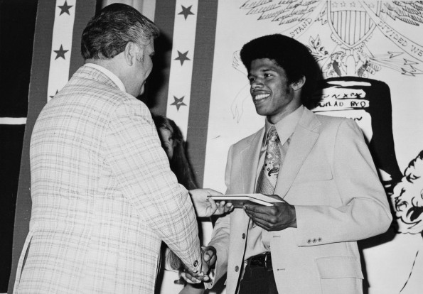 Andrews Academy student receives honors award, 1976