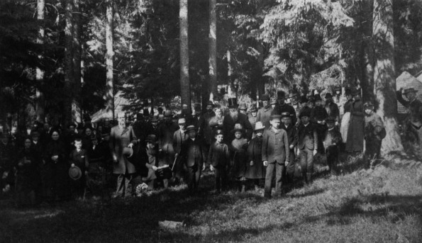 First European camp meeting held at Moss, Norway, 1887
