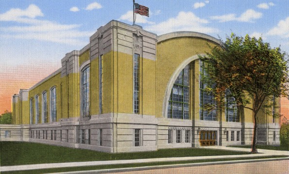 Percy Jones General Hospital Reconditioning Building (gymnasium) [drawing]