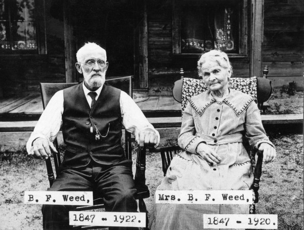 Benjamin F. and Edna E. Weed