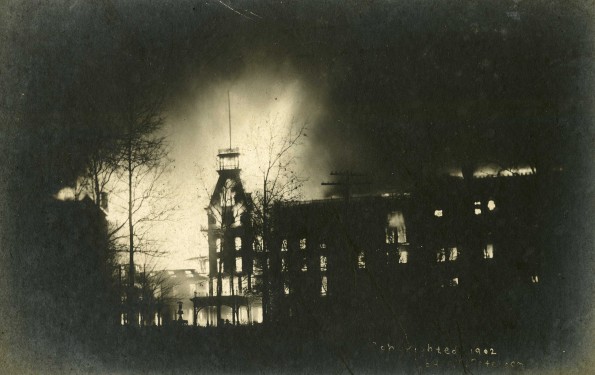 Battle Creek Sanitarium fire, February 18, 1902