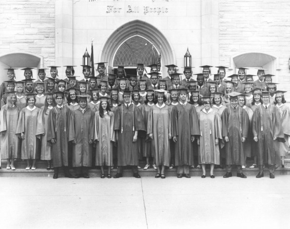 Andrews Academy graduating class, 1970
