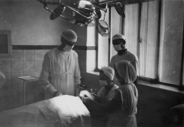 Operating room at Surat Mission Hospital (India)