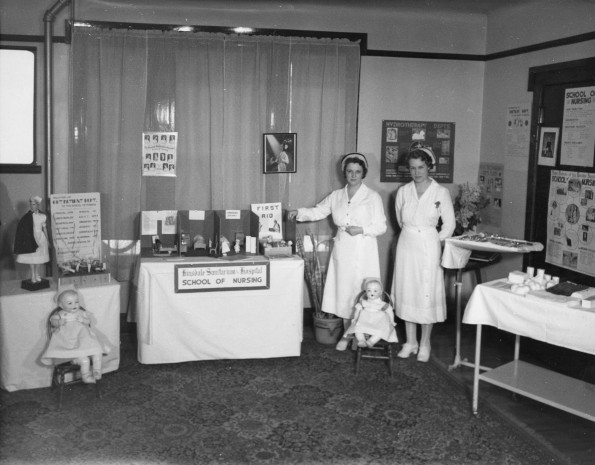 Hinsdale Sanitarium and Hospital School of Nursing exhibit