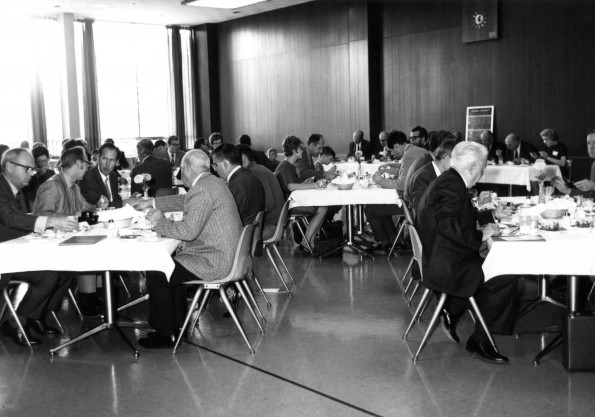 Andrews University Advisory Council lunch in 1970