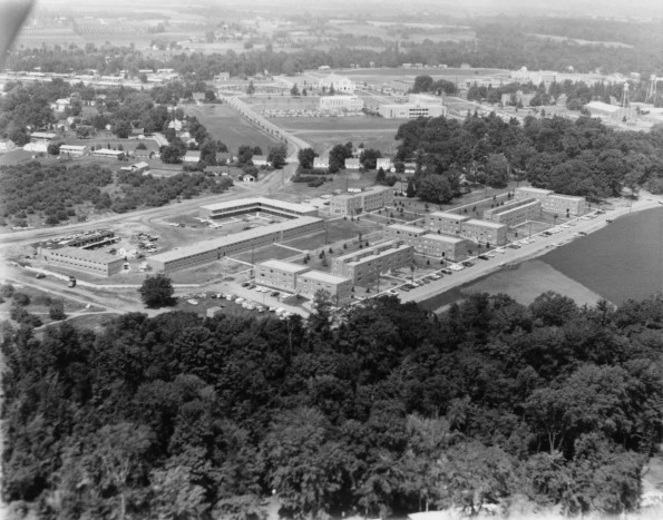 Andrews University aerial view from the south-east