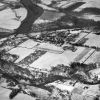 Emmanuel Missionary College Aerial View from the west with snow on the ground