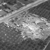 Andrews University aerial view showing Ruth Murdoch Elementary School under construction