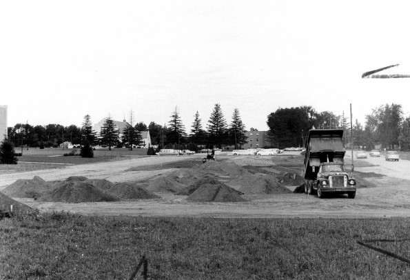 Emmanuel Missionary College Campus Scenes Parking Lot (Construction)