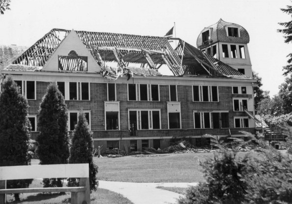 Emmanuel Missionary College Administration Building (South Hall) Demolition