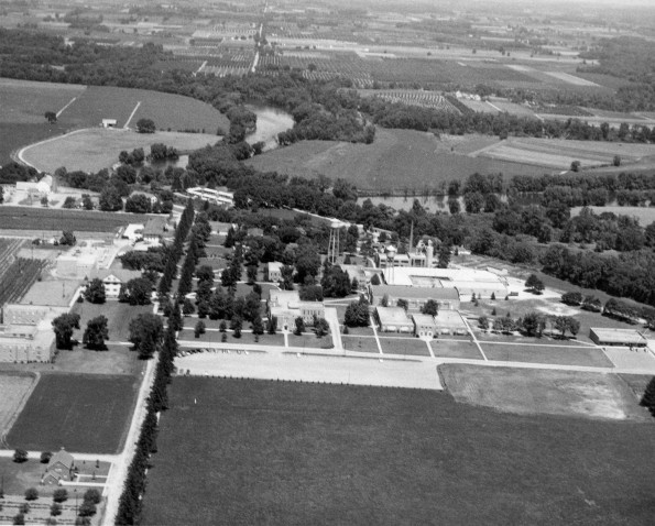 Emmanuel Missionary College aerial view from the south