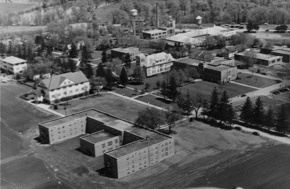 Emmanuel Missionary College Aerial View from the south-west