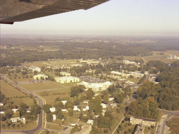 Andrews University aerial view from the south-east