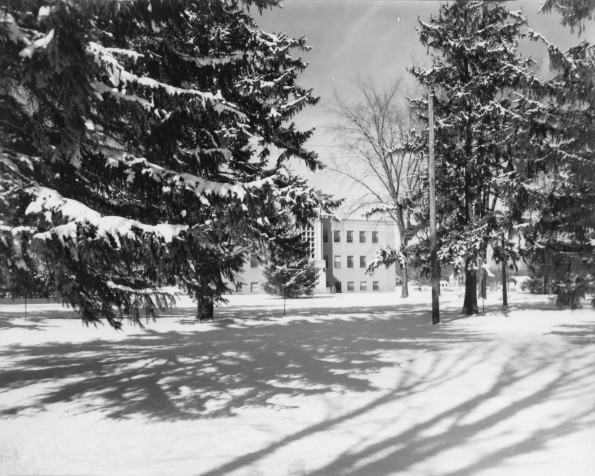 Emmanuel Missionary College Campus Scenes (Winter) (Music Building)