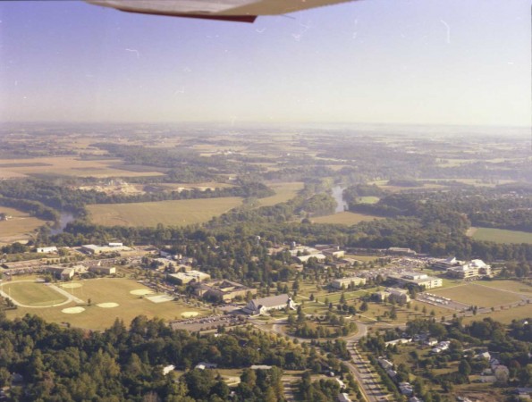 Andrews University aerial view from the south-west