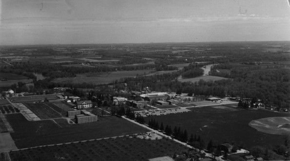 Emmanuel Missionary College Aerial View from the south