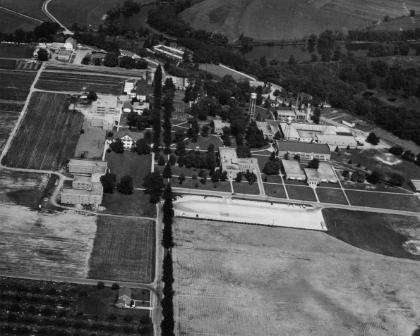 Emmanuel Missionary College Aerial View from the west