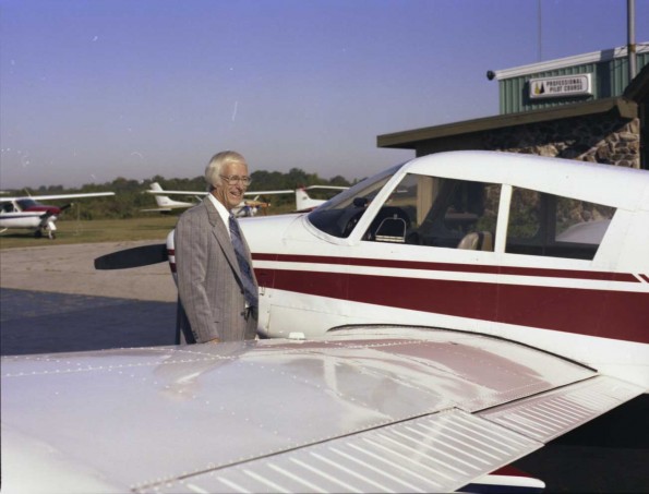 Andrews University Airpark showing Dr. Edwin Buck