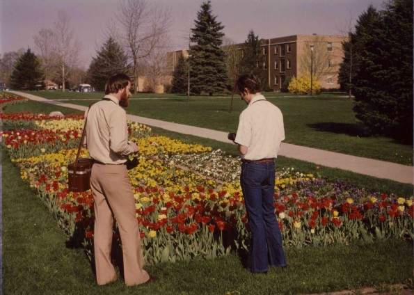 Andrews University Campus Scenes Flowerbeds