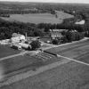 Emmanuel Missionary College aerial view from the south-west showing farm building