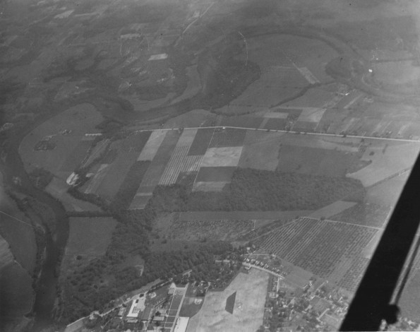 Emmanuel Missionary College aerial view from high elevation