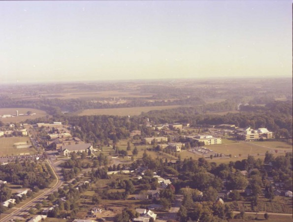 Andrews University aerial view from the south
