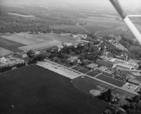 Emmanuel Missionary College aerial view from the south-east