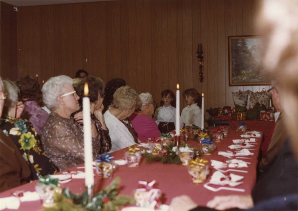 [Senior citizens Christmas party in 1979]