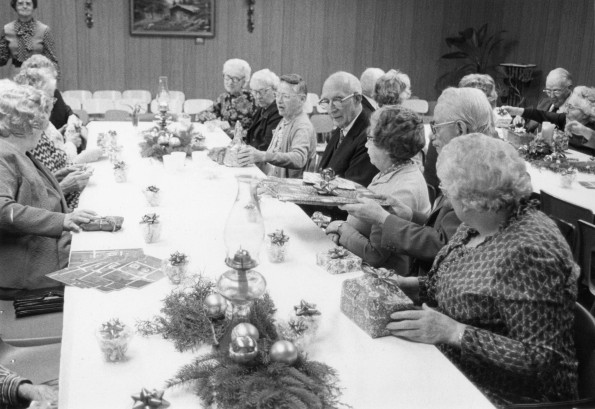 [Pioneer Memorial Church senior citizen's Christmas party]