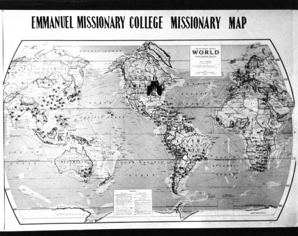 [Emmanuel Missionary College Missionary Map]
