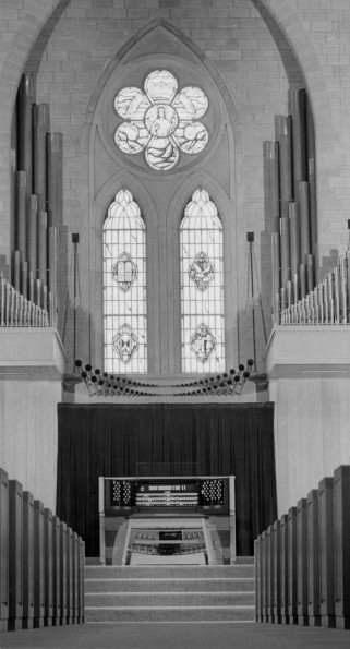 [New organ at Pioneer Memorial Church]