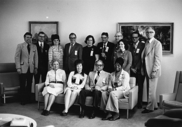 [AUAA Board of Directors at Andrews University's 1973 alumni homecoming]