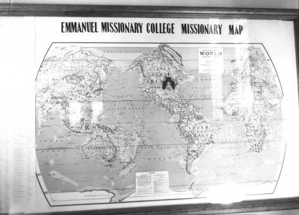 [Emmanuel Missionary College Missionary Map]