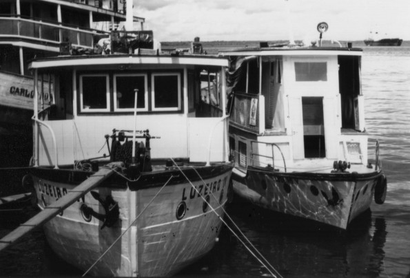 Luzeiro IV and Luzeiro V docked together