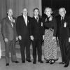 [Hall of Fame recipients at Andrews University's 1974 alumni homecoming]