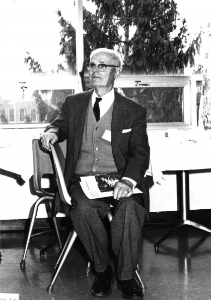 R. E. Hoen, former biology professor, attended 1967 Andrews University alumni Homecoming