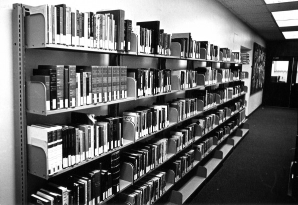 [The D. P. Harder Collection located in the Heritage Room within the James White Library]