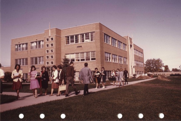 [Life Sciences Building on the Andrews University campus, later known as Marsh Hall]