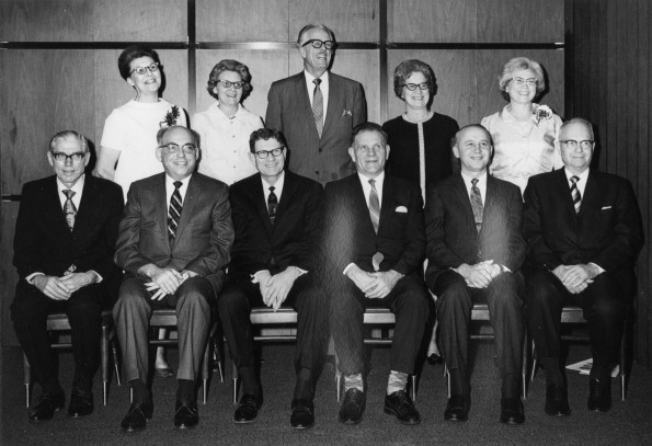 [Andrews University employees with 20 to 24 years of service in 1970]