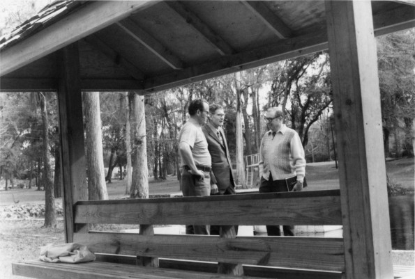 [Wilson J. Trickett and Andrews University alumni at the 1972 AUAA retreat in Florida]