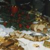 [Christmas breakfast held in the basement of Pioneer Memorial Church in 1986]